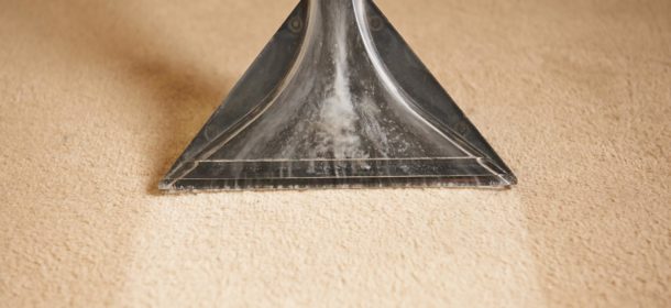 Carpet cleaning head